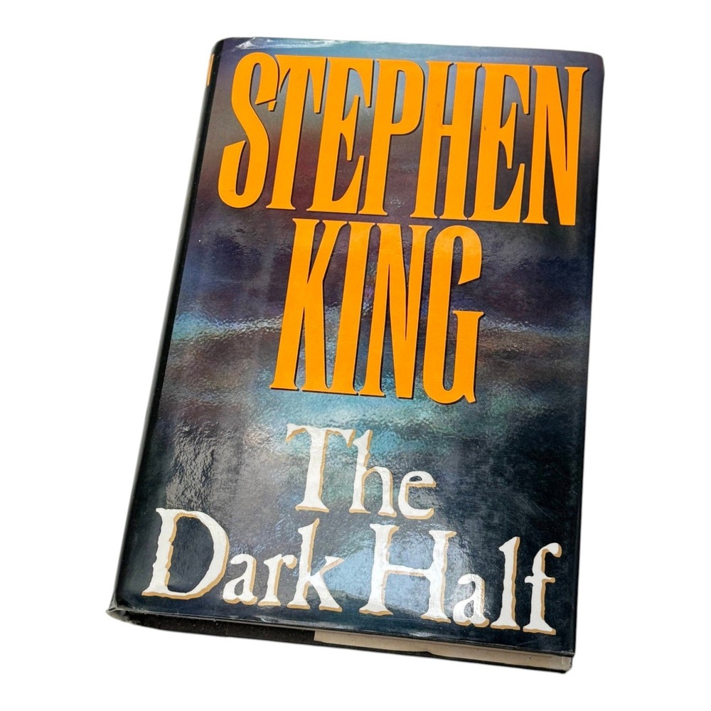 The Dark Half Hardcover Blue Stephen‎ King First Edition Viking 1989
